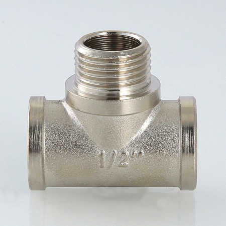 Фитинг резьбовой – тройник с переходом на наружную резьбу 3/4″ VTr.132.N.0005 — фото 5