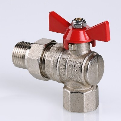 Кран шаровой VALTEC BASE угловой с полусгоном 1/2″ VT.228.N.04 — фото 6