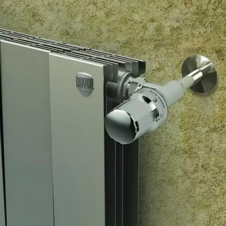 Биметаллический радиатор отопления Royal Thermo PianoForte 500 VD 6 секций Silver Satin — фото 3