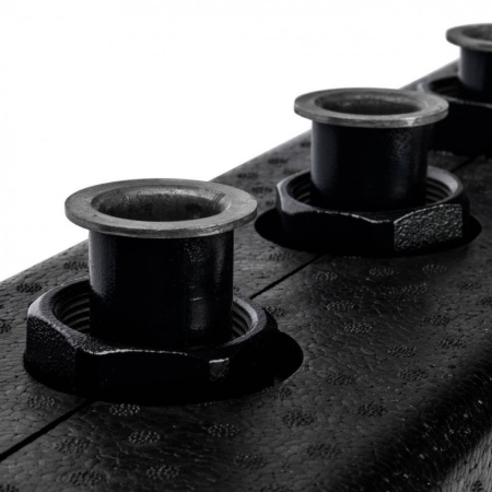 STOUT SDG-0017 Стальной распределительный коллектор 3(5) отопительных контура. В теплоизоляции DN 25 — фото 6