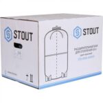 STOUT STH-0006 Расширительный бак на отопление 50 л. (цвет красный) — фото 8