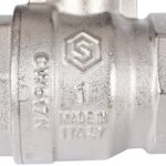 STOUT SVB Кран шаровой стандартнопроходной, ВР/ВР, ручка бабочка 1″ — фото 7