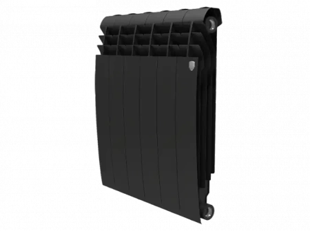 Биметаллический радиатор отопления Royal Thermo BiLiner 500 12 секций Noir Sable