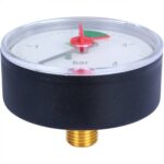 STOUT SIM-0007 Манометр аксиальный с указателем предела. Корпус Dn 63 мм 1/4″, 0…4 бар, кл.2.5 — фото 3