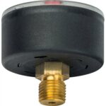 STOUT SIM-0007 Манометр аксиальный с указателем предела. Корпус Dn 50 мм 1/4″, 0…4 бар, кл.2.5 — фото 3