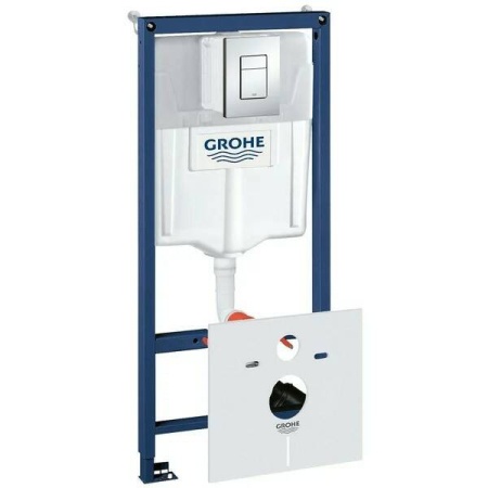 Инсталляция для унитаза GROHE Rapid SL 38775001, комплект 4 в 1, монтажная высота 1,13 м (Грое)