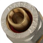 STOUT Муфта соединительная переходная 20×16 для металлопластиковых труб винтовой — фото 5