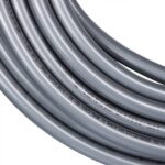 Труба из сшитого полиэтилена STOUT PEX с кислородным слоем, 25х3,5 (бухта 30 метров), серая — фото 4