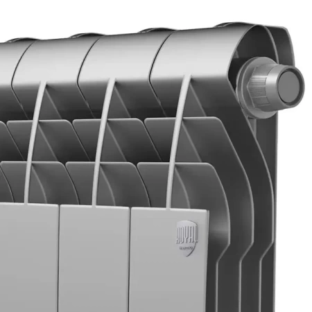 Биметаллический радиатор отопления Royal Thermo BiLiner 500 V 10 секций Silver Satin — фото 2