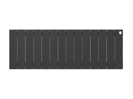 Биметаллический радиатор отопления Royal Thermo PianoForte 300 14 секций Noir Sable