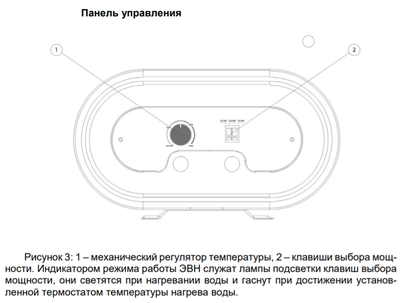 Электрический накопительный водонагреватель Thermex Double 50 — фото 3