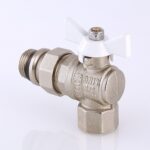 Кран шаровой VALTEC BASE угловой с полусгоном и дополнительным уплотнением 1/2″ VT.228.NRW.04 — фото 6