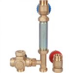 STOUT SDG-0002 Насосная группа с термостатическим смесительным клапаном 3/4″ без насоса — фото 5