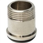 STOUT Разъемное соединение американка ВН никелированное, уплотнение под гайкой o-ring кольцо 3/4 — фото 10