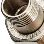 STOUT Разъемное соединение американка ВН никелированное, уплотнение под гайкой o-ring кольцо 1/2 — фото 8