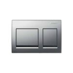Инсталляция для унитаза Geberit Duofix Alpha 458.233.00.1 со смывным бачком, панель смыва хром квадрат — фото 4