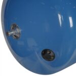 STOUT STW-0002 Расширительный бак, гидроаккумулятор 300 л. вертикальный (цвет синий) — фото 6