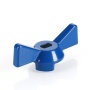 Ручка-бабочка для крана cиняя 1/2″-3/4″ VT.220.B.0 — фото 13
