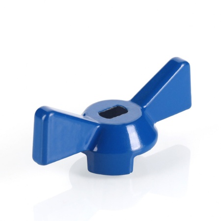 Ручка-бабочка для крана cиняя 1/2″-3/4″ VT.220.B.0 — фото 4