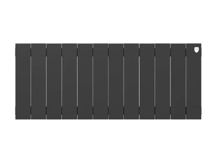 Биметаллический радиатор отопления Royal Thermo PianoForte 300 12 секций Noir Sable