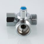 Тройник бытовой с шаровым краном 1/2″ х 3/4″ х 1/2″ VT.256.N.04 — фото 7