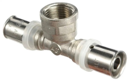 Тройник TIM пресс 20х3/4×20в,