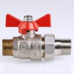 Кран шаровой VALTEC BASE с полусгоном и наружной резьбой 3/4″ VT.226.N.05 — фото 8