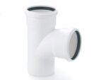 Тройник Rehau Raupiano Plus Ø 50 × 50 мм × 87°
