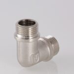 Фитинг резьбовой – угольник с наружной резьбой 1/2″ VTr.093.N.0004 — фото 8
