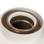 STOUT Элемент дымохода DN80/80 адаптер для подкл. разд. труб (совместимый Baxi ) PP-Ryton — фото 6