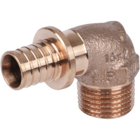Угольник переходник Rehau Rautitan 14563471001 с наружной резьбой 16-R 1/2 RX+ (Рехау) — фото 2