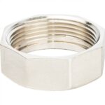 STOUT Разъемное соединение американка ВН никелированное, уплотнение под гайкой o-ring кольцо 1 1/4 — фото 6