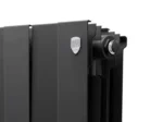 Биметаллический радиатор отопления Royal Thermo PianoForte 300 20 секций Noir Sable — фото 3