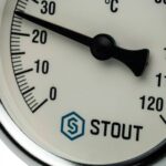 STOUT SIM-0001 Термометр биметаллический с погружной гильзой. Корпус Dn 63 мм, гильза 50 мм 1/2″, 0…120°С — фото 5