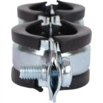 STOUT SAC-0020-Комплекты SAC-0020-200034 STOUT Двойной хомут для труб, комплект: хомут+шпилька шуруп +дюбель пластиковый 3/4 (25-29) — фото 5
