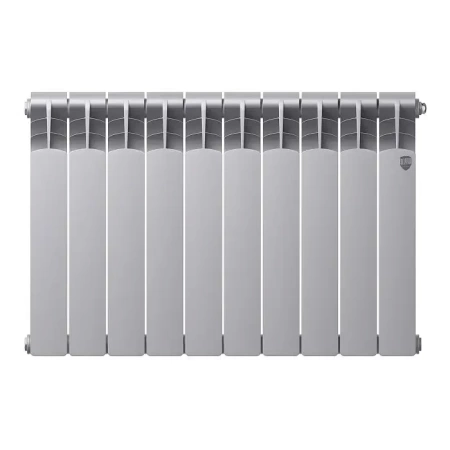Биметаллический радиатор отопления Royal Thermo Revolution Bimetall 500 2.0 10 секций Silver Satin