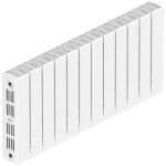 Радиатор биметаллический Rifar SUPReMO 350 x12, боковое подключение (Рифар)
