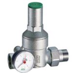 Редуктор давления FAR 1/2″ FA 2835 12 для воды в системе водоснабжения (с манометром) (ФАР) — фото 1