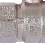 STOUT Кран шаровой стандартнопроходной, ВР/НР, ручка бабочка 3/4″ (красная ручка) — фото 6