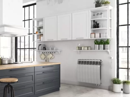 Биметаллический радиатор отопления Royal Thermo BiLiner 500 VR 6 секций Silver Satin — фото 4
