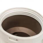 STOUT Элемент дымохода DN80/80 адаптер для подкл. разд. труб (совместимый Baxi ) PP-Ryton — фото 4