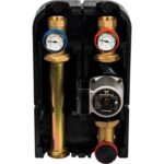 STOUT SDG-0001 Насосная группа с прямым контуром 1 1/4″ с насосом Grundfos UPSO 32-65 в теплоизоляции DN 32 — фото 1