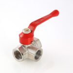 Кран шаровой трехходовой, тип T 1/2″ VT.361.N.04 — фото 7