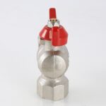 Кран шаровой угловой с накидной гайкой и внутренней резьбой 3/4″ х 3/4″ VT.266.N.0505 — фото 11