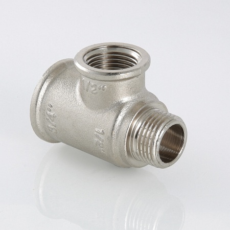 Тройник с переходом на наружную резьбу 1/2″ х 3/4″ х 3/4″ VTr.134.RN.040505 — фото 5