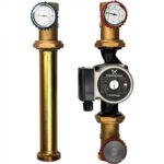 STOUT SDG-0001 Насосная группа с прямым контуром 1 1/4″ с насосом Grundfos UPSO 32-65 в теплоизоляции DN 32 — фото 6