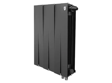 Биметаллический радиатор отопления Royal Thermo PianoForte 500 VDR80 6 секций Noir Sable