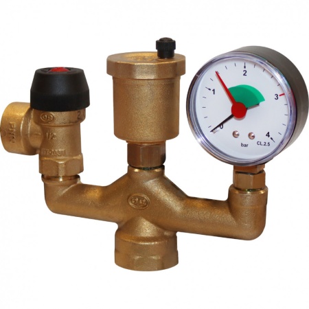 STOUT SVS-0040-015025 STOUT Группа безопасности котла (до 50 кВт) (без теплоизоляции) (503.525) — фото 5