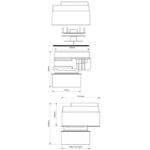 Клапан вентиляционный (аэратор) для канализации McALpine MRAA1PS-CLEAR со смещением и прозрачной крышкой — фото 2