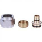 STOUT Фитинг компрессионный евроконус для труб PEX-AL-PEX 16х2,6х1/2 — фото 1